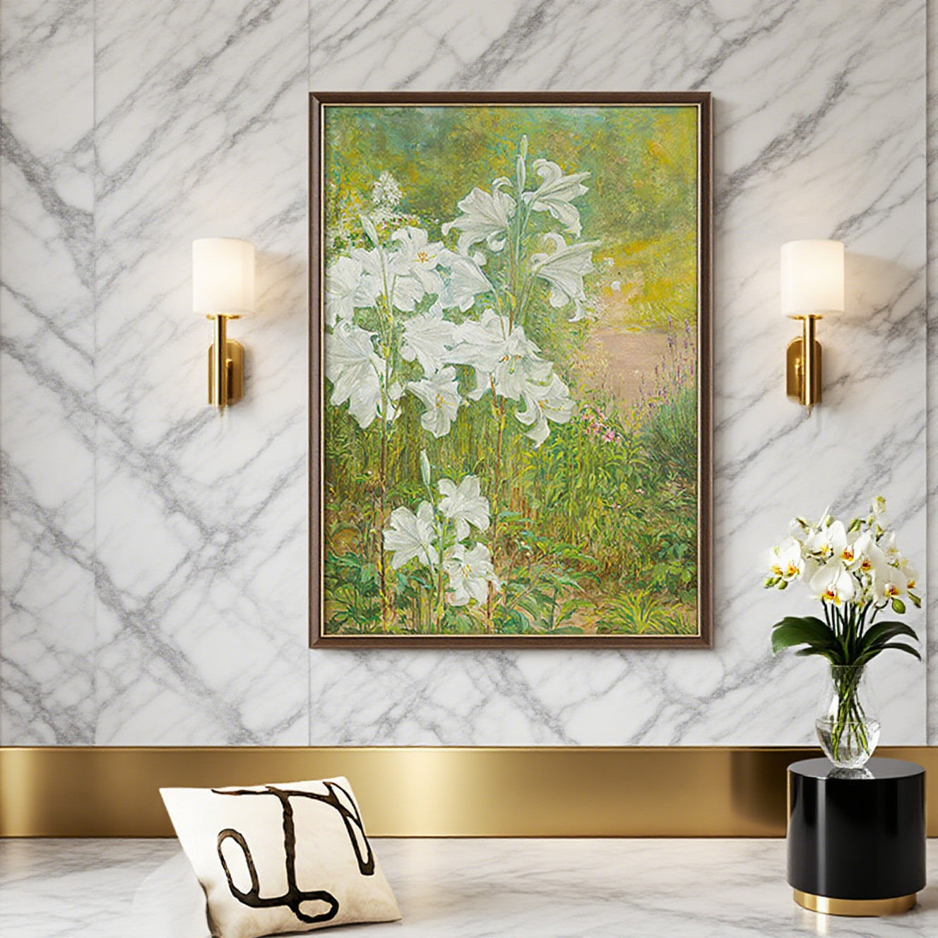 White Petals, Green Dreams