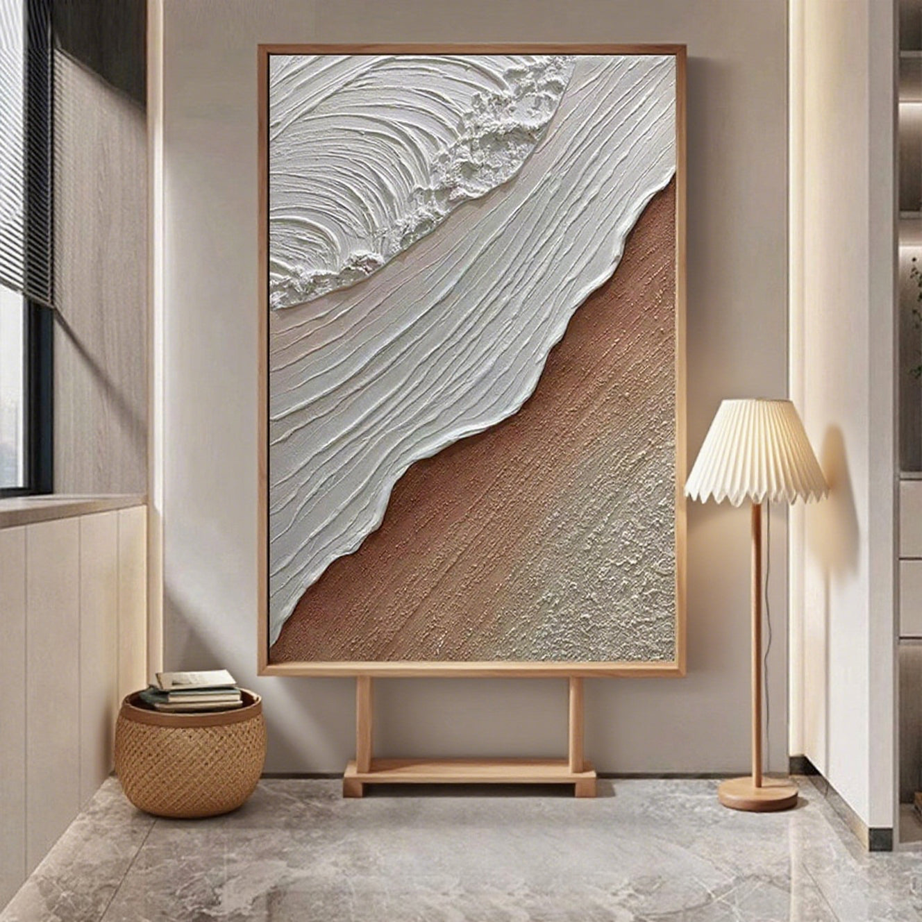 Embrace of Shore and Sea
