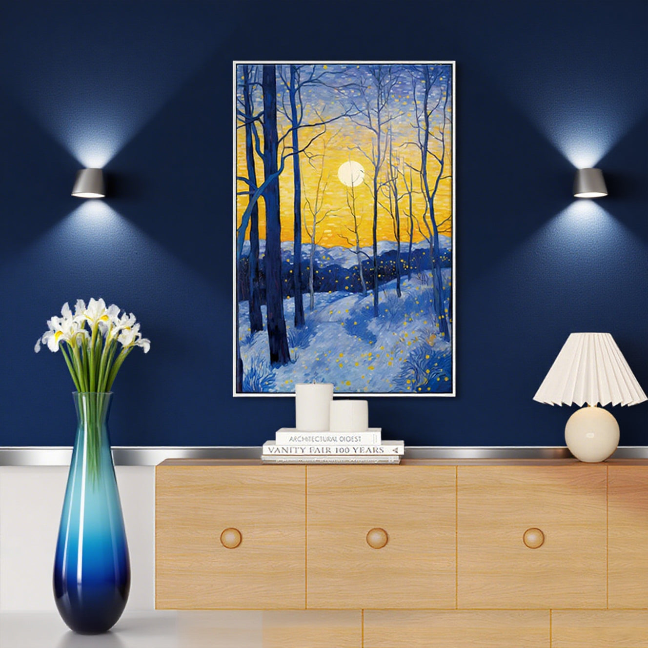 Blue Forest, Golden Light