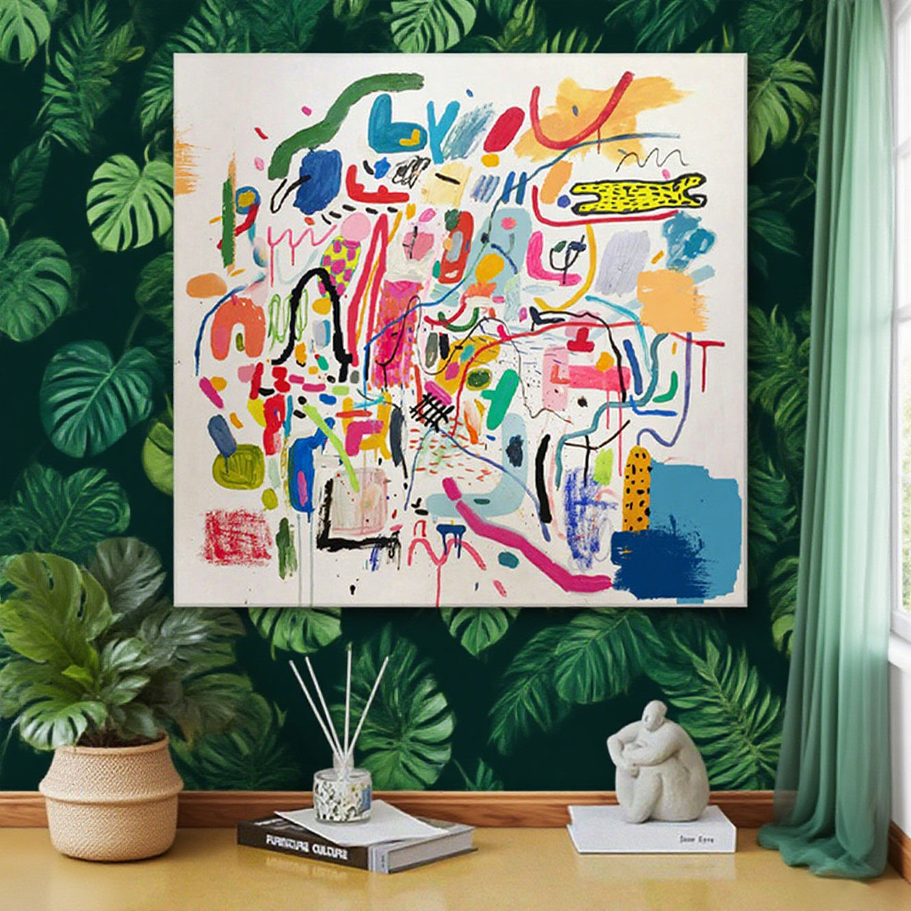 Whimsy Splash – Multicolor Expression