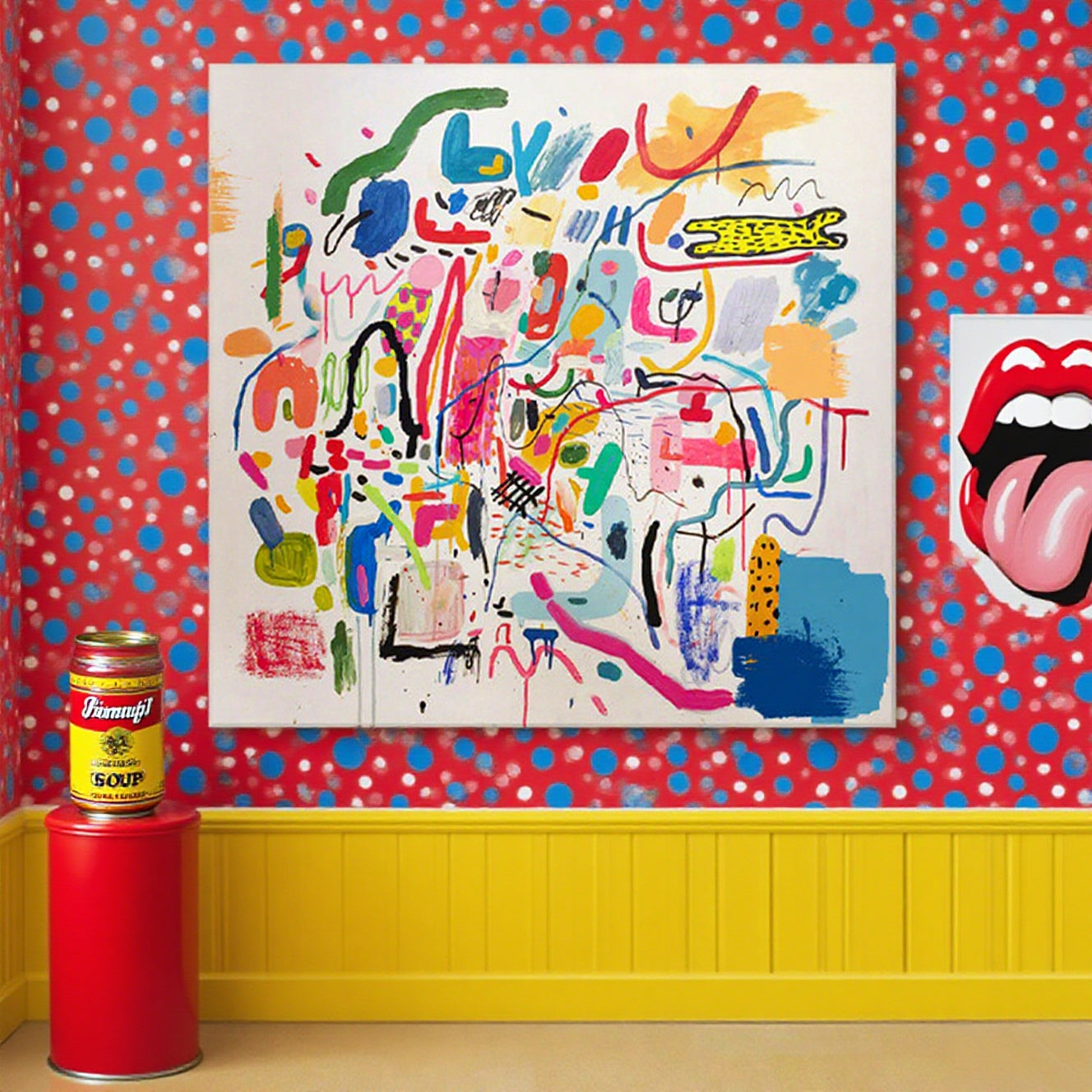 Whimsy Splash – Multicolor Expression