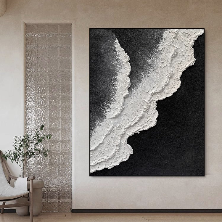 Ocean Waves Minimalist Art