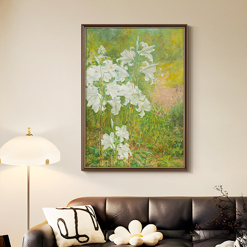 White Petals, Green Dreams
