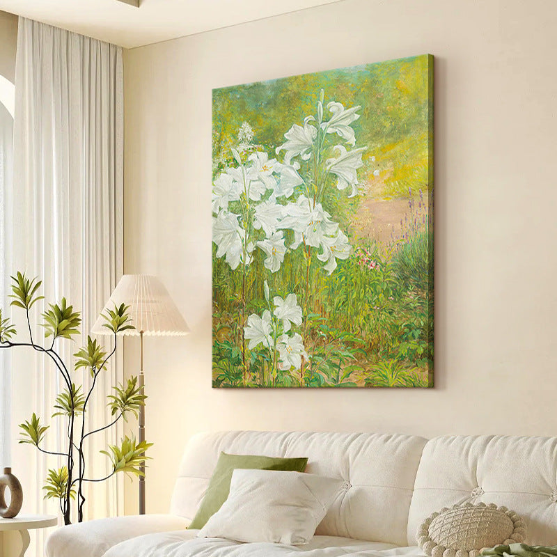White Petals, Green Dreams