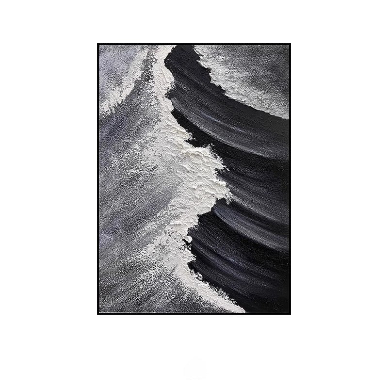 Modern Coastal Oil Painting