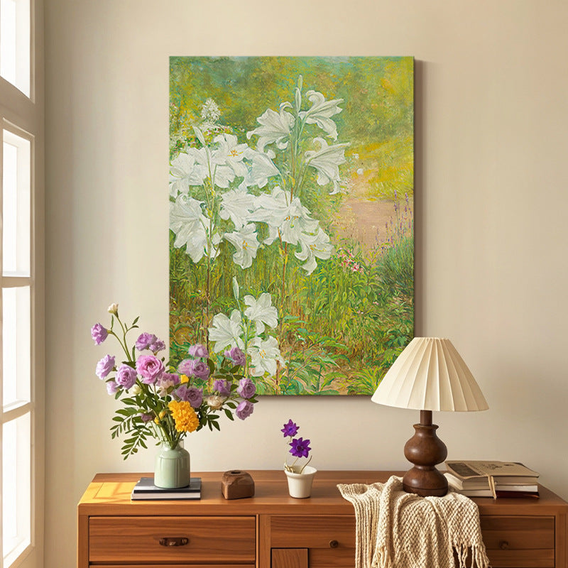 White Petals, Green Dreams