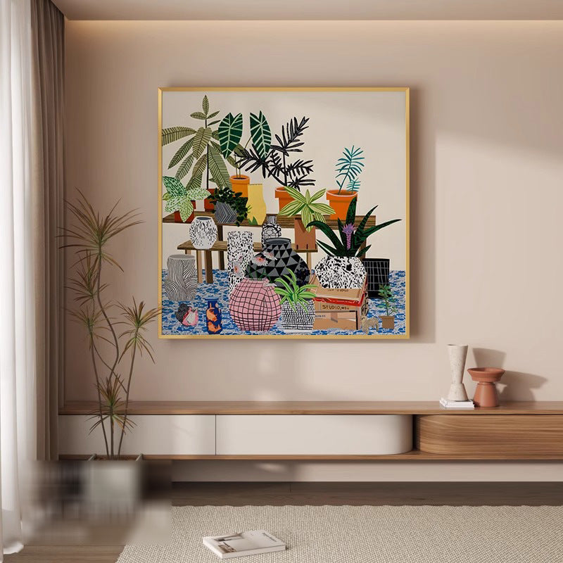 Patterned Jungle – Still Life in Bloom