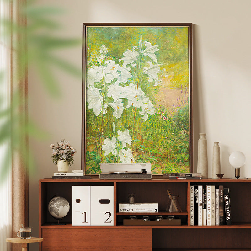 White Petals, Green Dreams