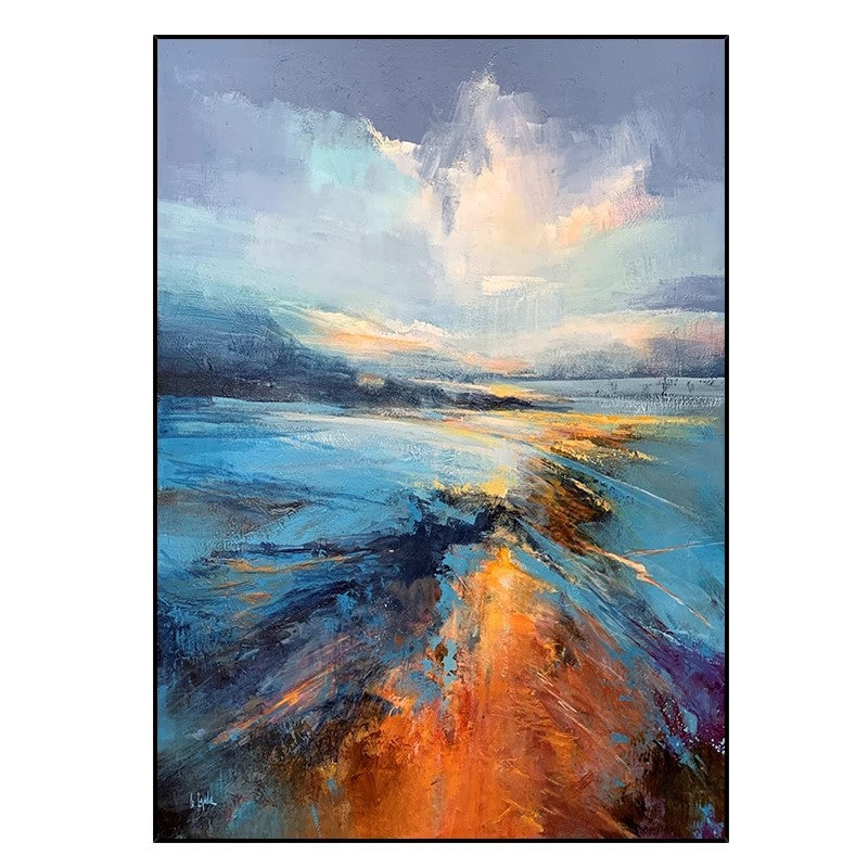 Horizon in Blue
