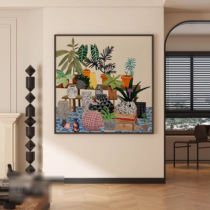 Patterned Jungle – Still Life in Bloom