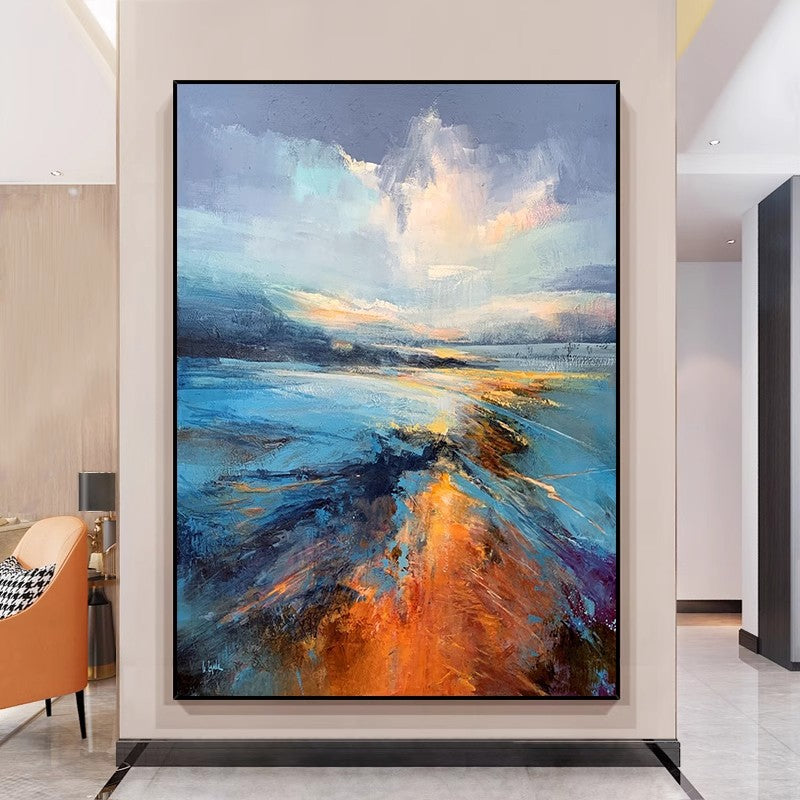 Horizon in Blue