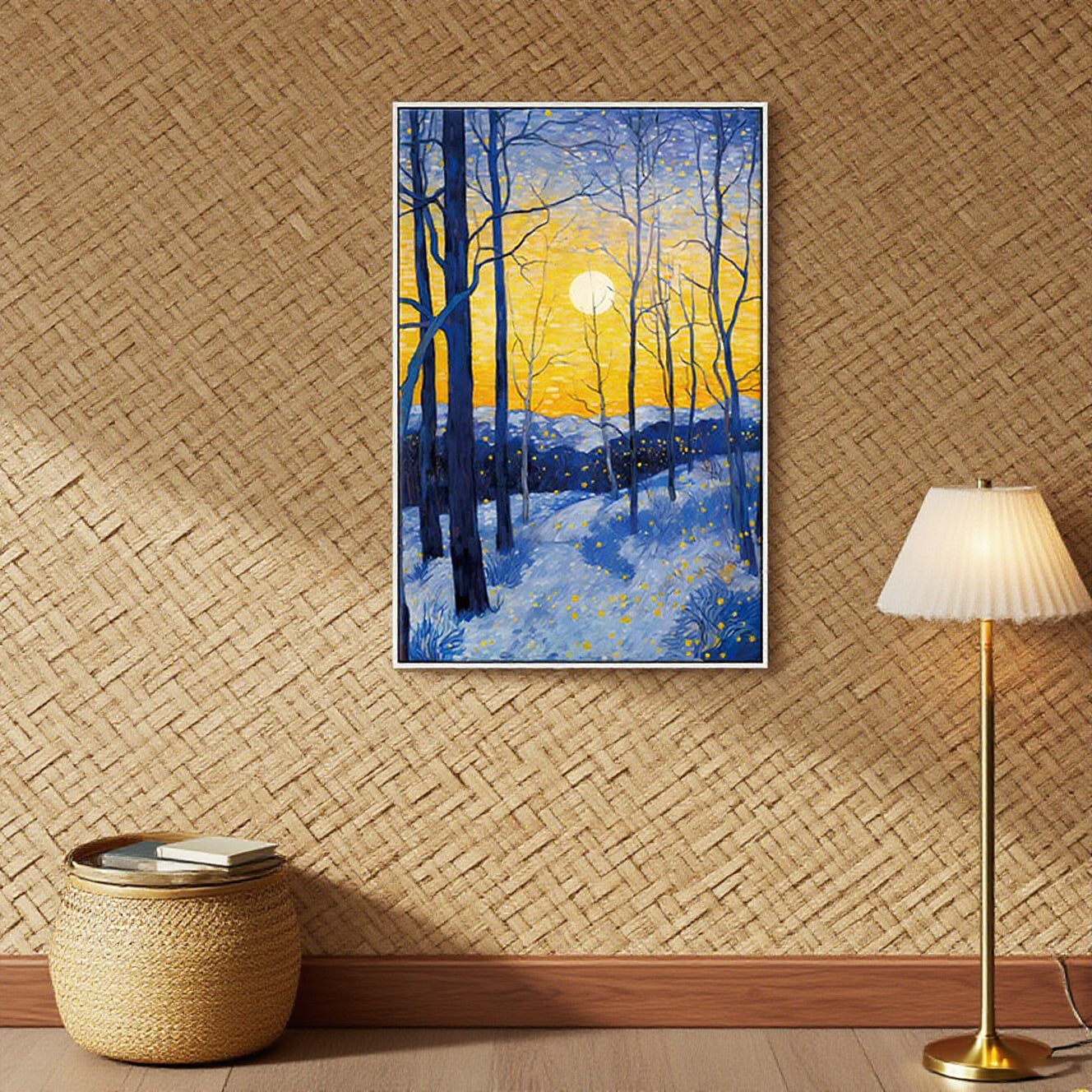 Blue Forest, Golden Light