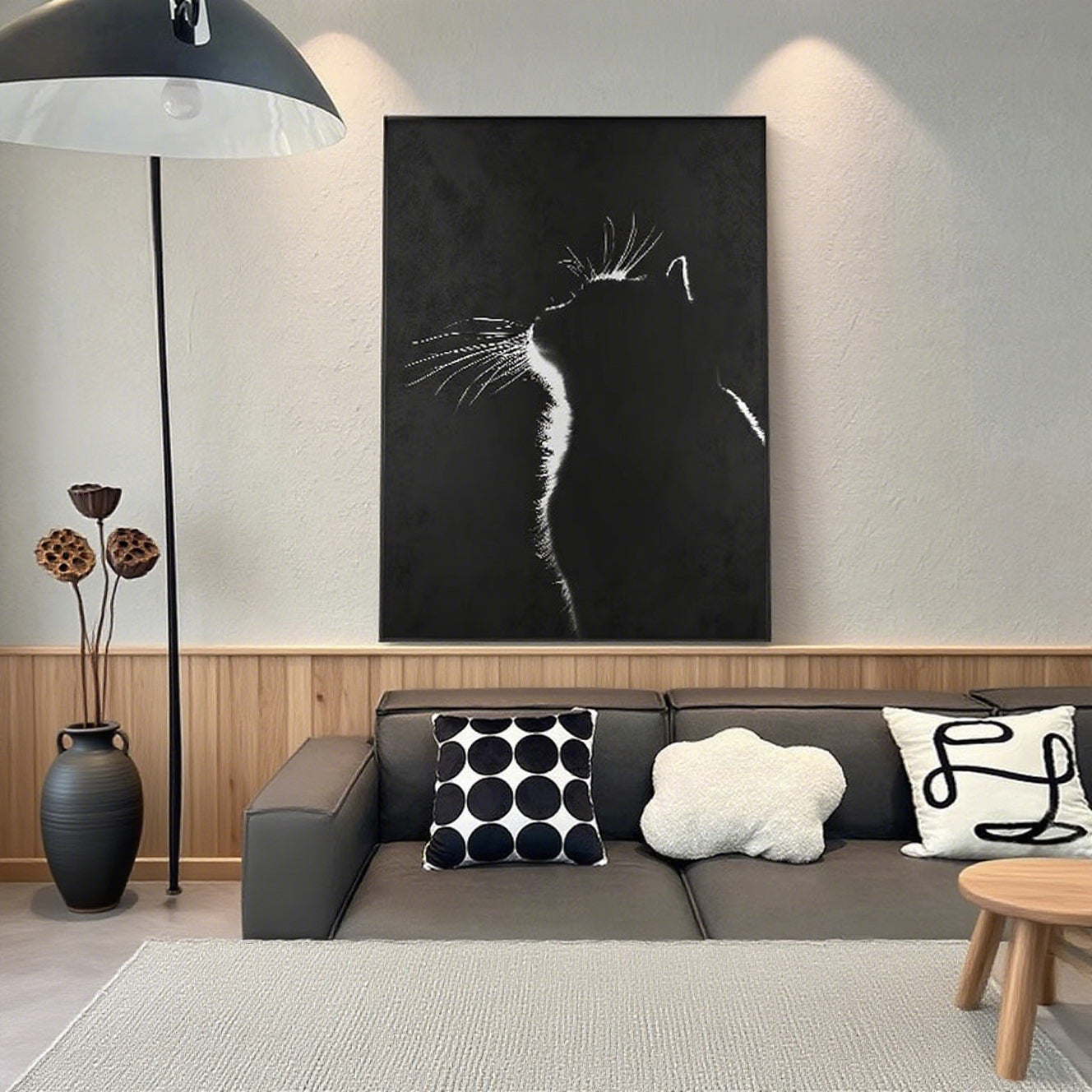 Feline in Light