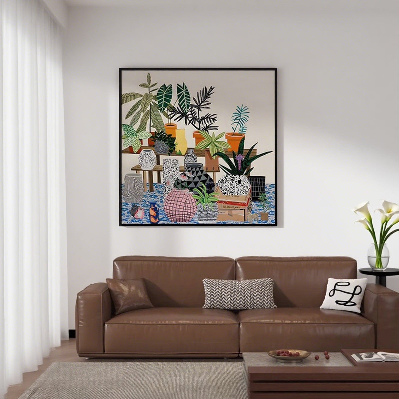 Patterned Jungle – Still Life in Bloom