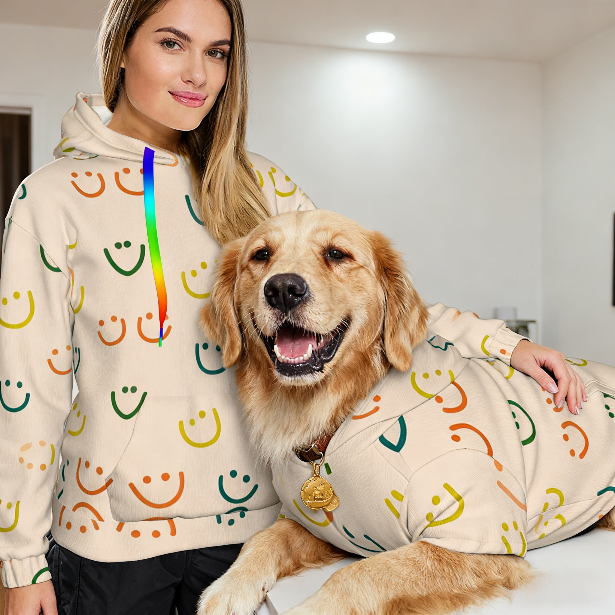 Smiley Graphic Hoodie