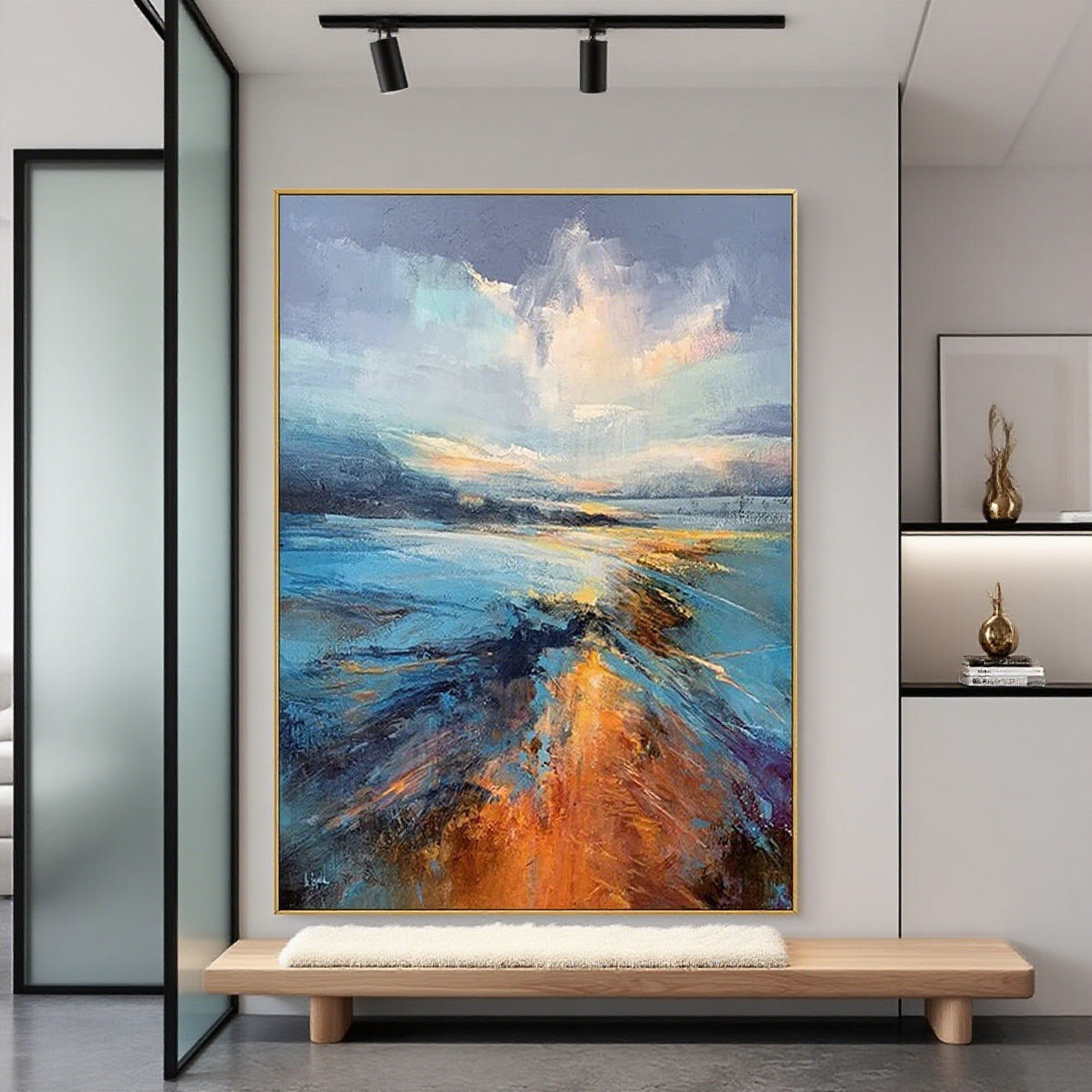 Horizon in Blue