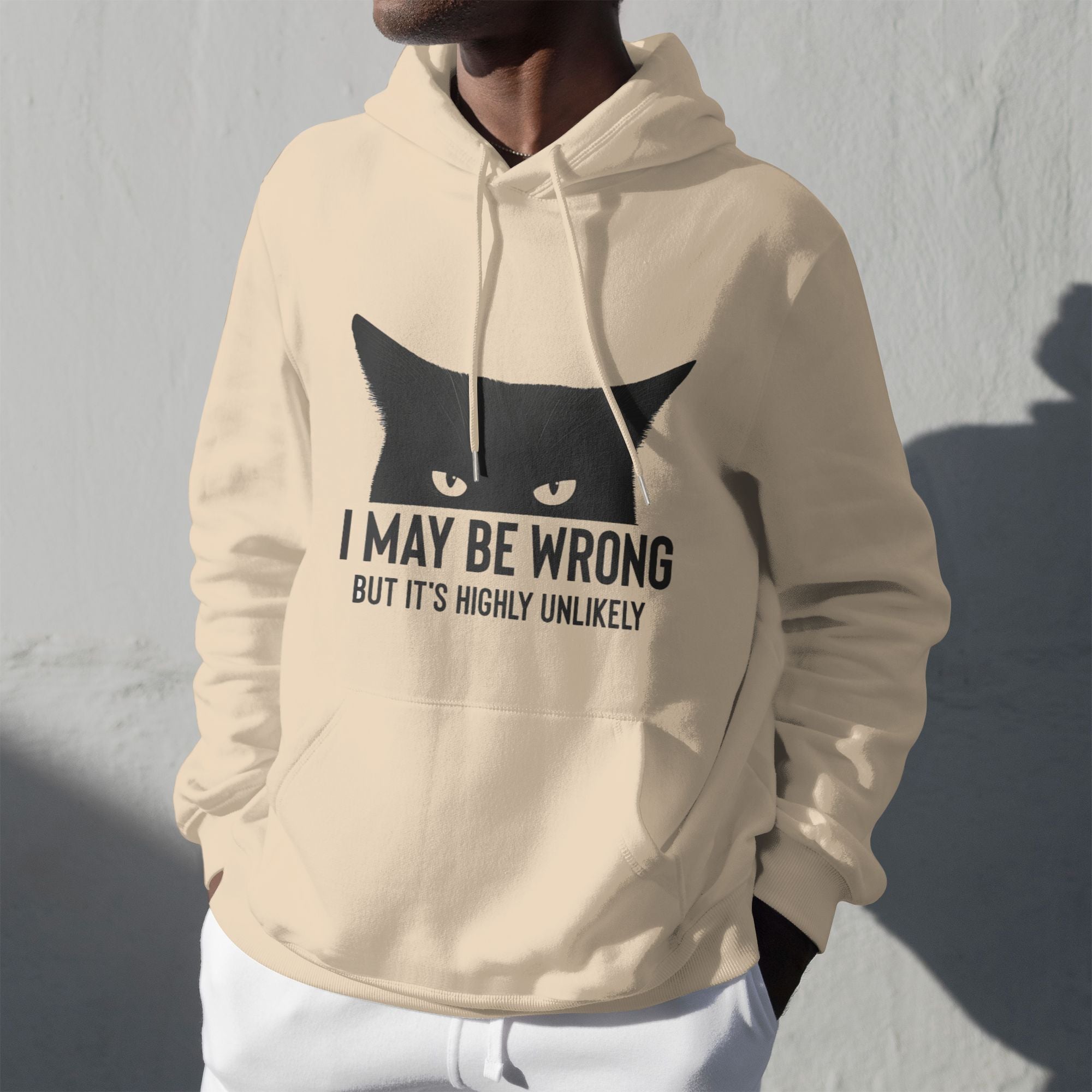 Black Cat Quote Dog Hoodie