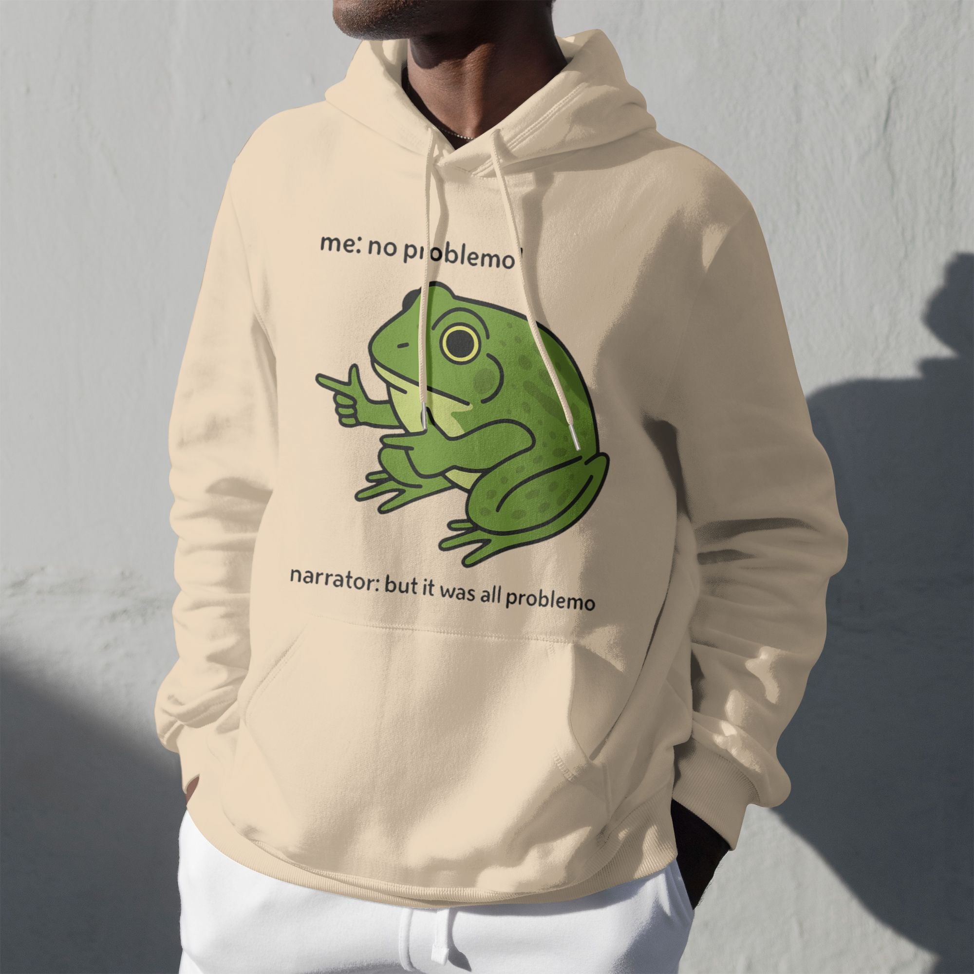 Funny Frog Meme Dog Hoodie