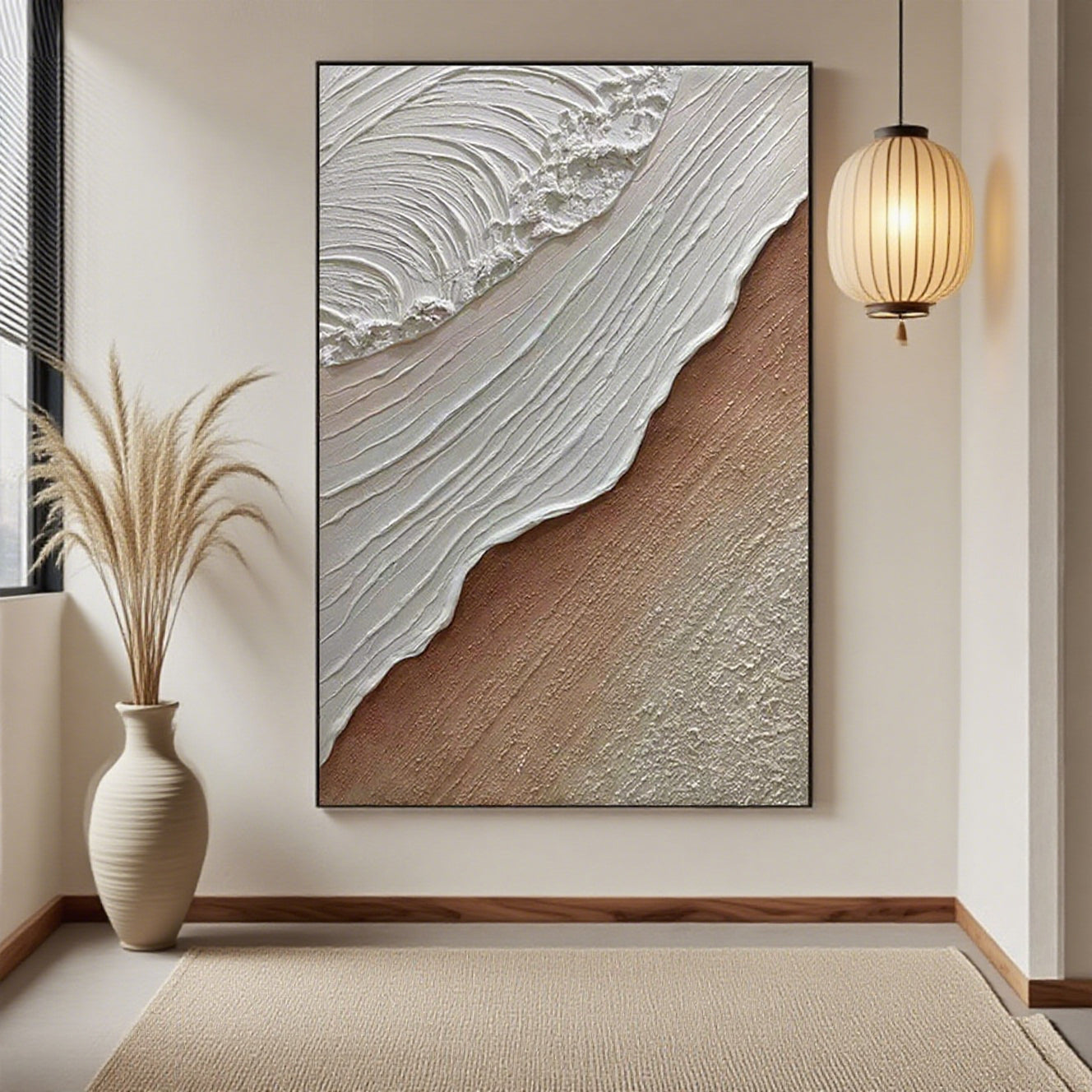 Embrace of Shore and Sea
