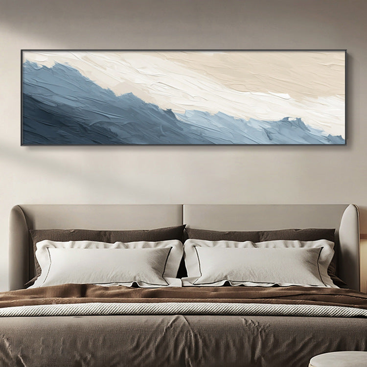 Minimalist Blue Whispers