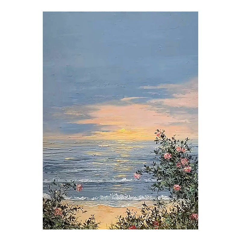 Where Waves Meet Flowers